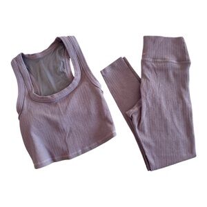 The Upside Lavender Activewear Set
